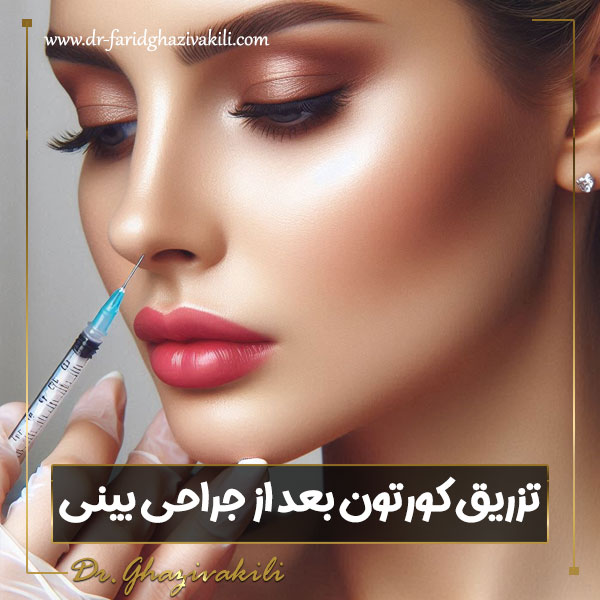 تزریق کورتون بعد از جراحی بینی - دکتر فرید قاضی وکیلی