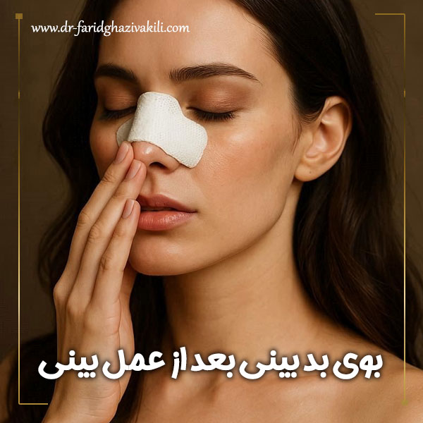 بوی بد بینی بعد از عمل بینی + دکتر فرید قاضی وکیلی