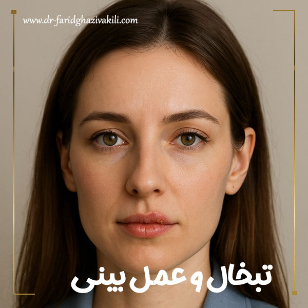 تبخال و عمل بینی + دکتر فرید قاضی وکیلی
