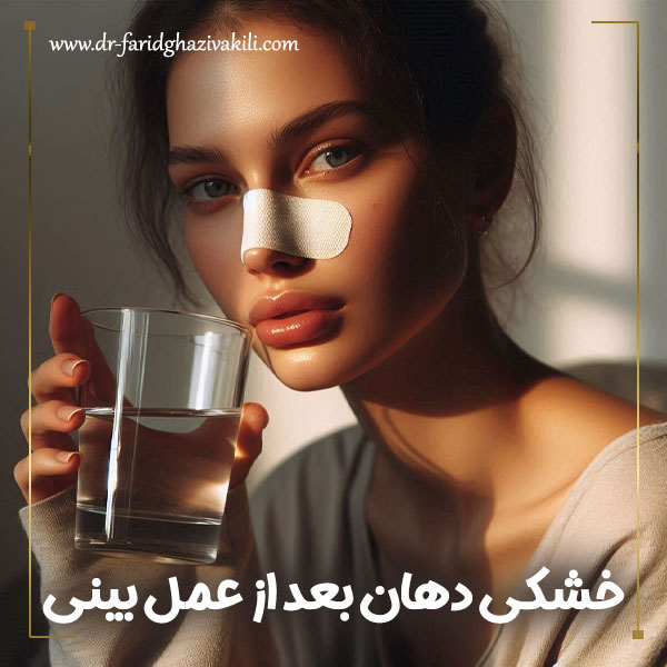 خشکی دهان بعد از عمل بینی + دکتر فرید قاضی وکیلی